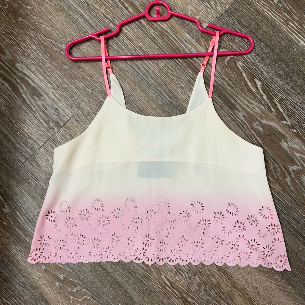 LF Chandelier Ombré Crop Top